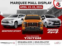 Mitsubishi Carworld Mall Display at Marquee Mall