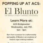 El Blunto PopUp at ACS Bridgewater