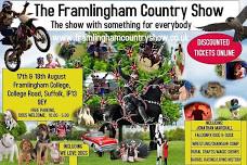 Framlingham Country Fair 17th & 18th August 2024