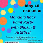 Paint Mandala Rocks at Shakin!