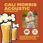 Cali Morris Acoustic 