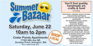 Cedar Pointe 2024 Summer Art & Crafts Bazaar