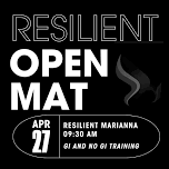 Resilient Open Mat — Resilient Jiu Jitsu