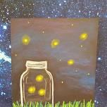 Chalk Pastels- Fireflies