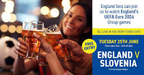 England V Slovenia | Live Screening