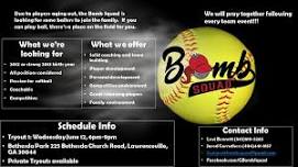 Bomb Squad Fall 2024 Tryouts