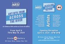 Circle 46 Gallery and Wyndham Arts Alliance present “Artists from Across the River”