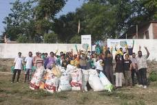 Naman Vasundhara Pipra Ghat Gomti River Cleaning Drive