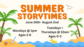 Summer Storytime (Tues.)