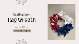 Crafternoon - Rag Wreath