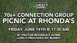 70s+ Connection Group: 'Picnic at Pastor Rhonda's'