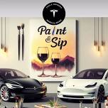 Tesla Paint & Sip