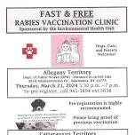 Rabies Vaccination Clinic