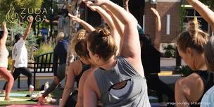 Yoga in the Courtyard with Zuda Yoga