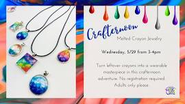 Crafternoon: Melted Crayon Jewelry