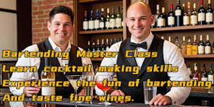 Bartending Master Class,experience the fun of bartending