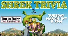 Shrek 1 & 2 Team Trivia Night in Spring Hill!