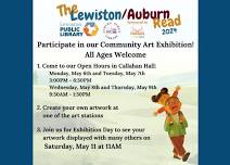 4th annual Lewiston/Auburn Community Read: Art Exhibition Participation