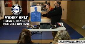 Women Only Using a Handgun for Self Defense - Saturday, March 16, 2024