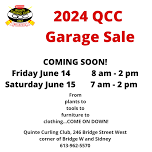 Quinte Curling Club 2024 Garage Sale