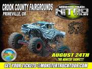 Monster Truck Nitro Tour - 8/24/2024 - 1:30pm - Prineville, OR