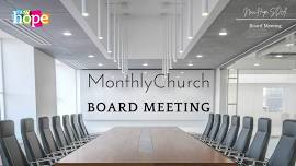 Church Board Meeting