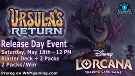 Ursula's Return Starter Deck Release Event