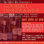 Gourmet Dinner & Wine Pairing