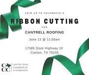 2024- Ribbon Cutting - Cantrell Roofing