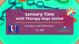 Sensory Time with Therapy Dogs United