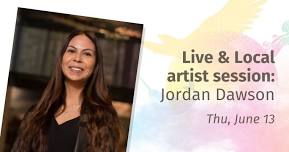 Live & Local artist session: Coast Salish wool weaving with Jordan Dawson