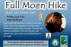 Full Moon Hike at Giant City State Park