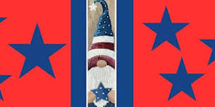 Paint & Sip at 3rd Turn Brewing - Patriotic Gnome on Wood