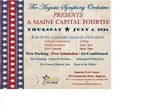 Augusta Symphony Orchestra - A Maine Capital Fourth!