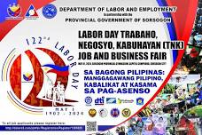 Labor Day Trabaho, Negosyo, Kabuhayan (TNK) Job and Business Fair