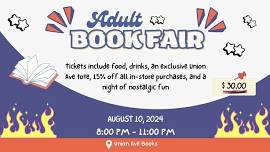 Adult Book Fair