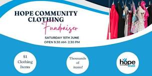 Hope Community Clothing Fundraiser