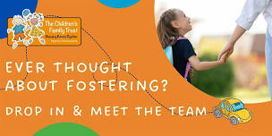 Fostering information event - Drop-in & Meet the team!