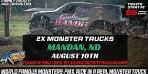 2X Monster Trucks Live Mandan, ND - 12PM MATINEE