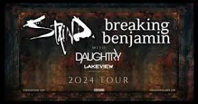 Staind & Breaking Benjamin with Special Guest Daughtry on September 11 at 5:30 p.m.