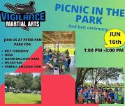 Picnic in the Park, Belt Ceremony, Water Balloon War