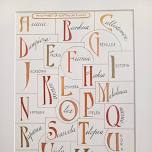 Garden of Letters by the Canberra Calligraphy Society