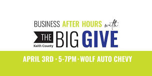 Keith County Big Give - Business After Hours