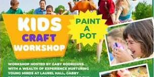 Paint a Pot - Kids Craft at Who Goes There