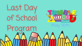 Tumble Time Preschool last day of school program