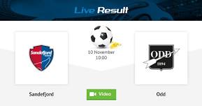 Sandefjord - Odd Norway / Eliteserien November 10, 2024