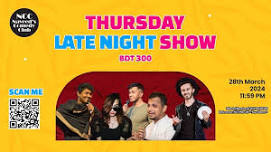 Thursday Late Night Comedy Show