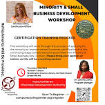 Minority & Small Business Development Workshop – Multiple Delta Counties