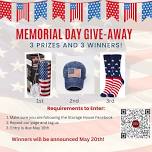 Memorial Day Give-away