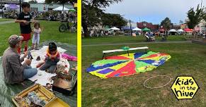 *kids in the hive* PlaySpace & Activities for Families with Littles @Arcata Plaza Farmers' Market